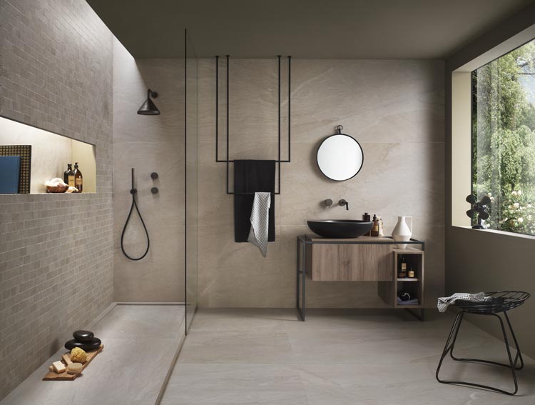 Bathroom flooring Natural Stone