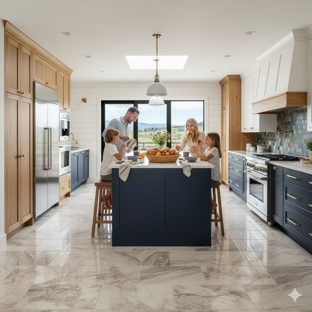 Kelowna_Floors_Tiles_Flooring_Gemini_Generated kitchen floor tiles Kelowna Floors