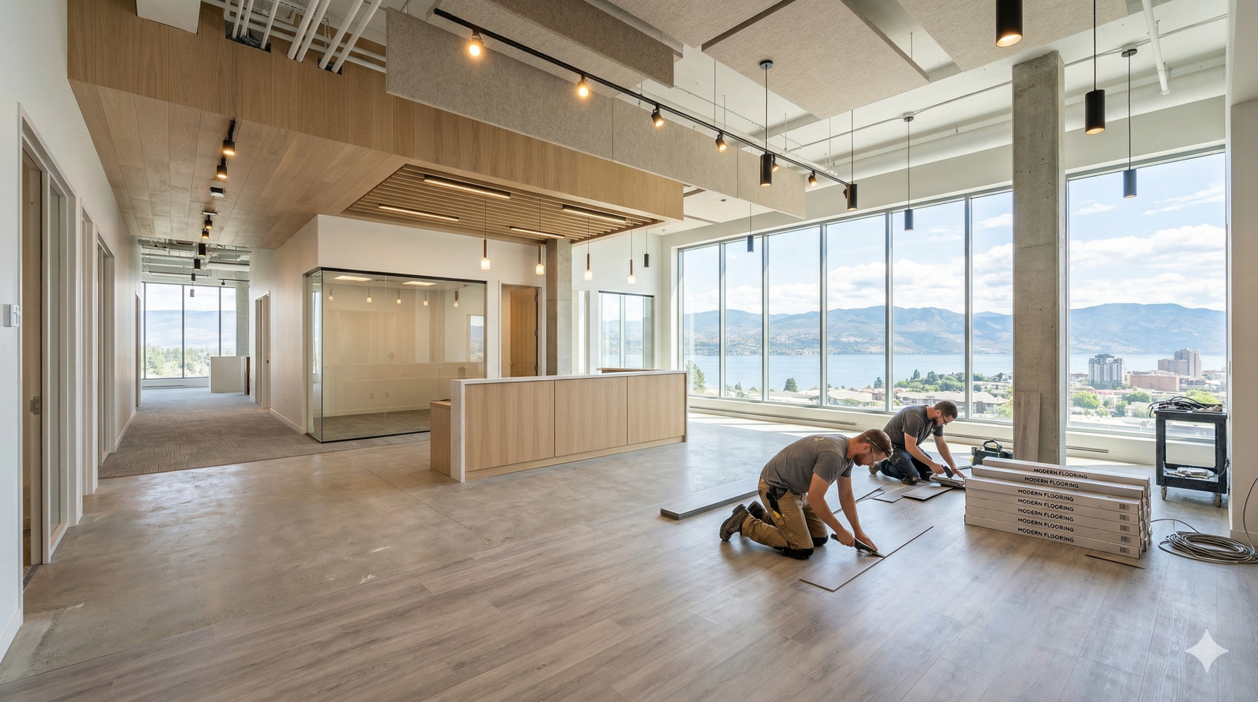 Commercial Flooring Installation in Kelowna: Trusted Flooring for Restaurants, Gyms, Schools, Offices & Multi-Unit Projects 1 Commercial Flooring Installation Kelowna Floors