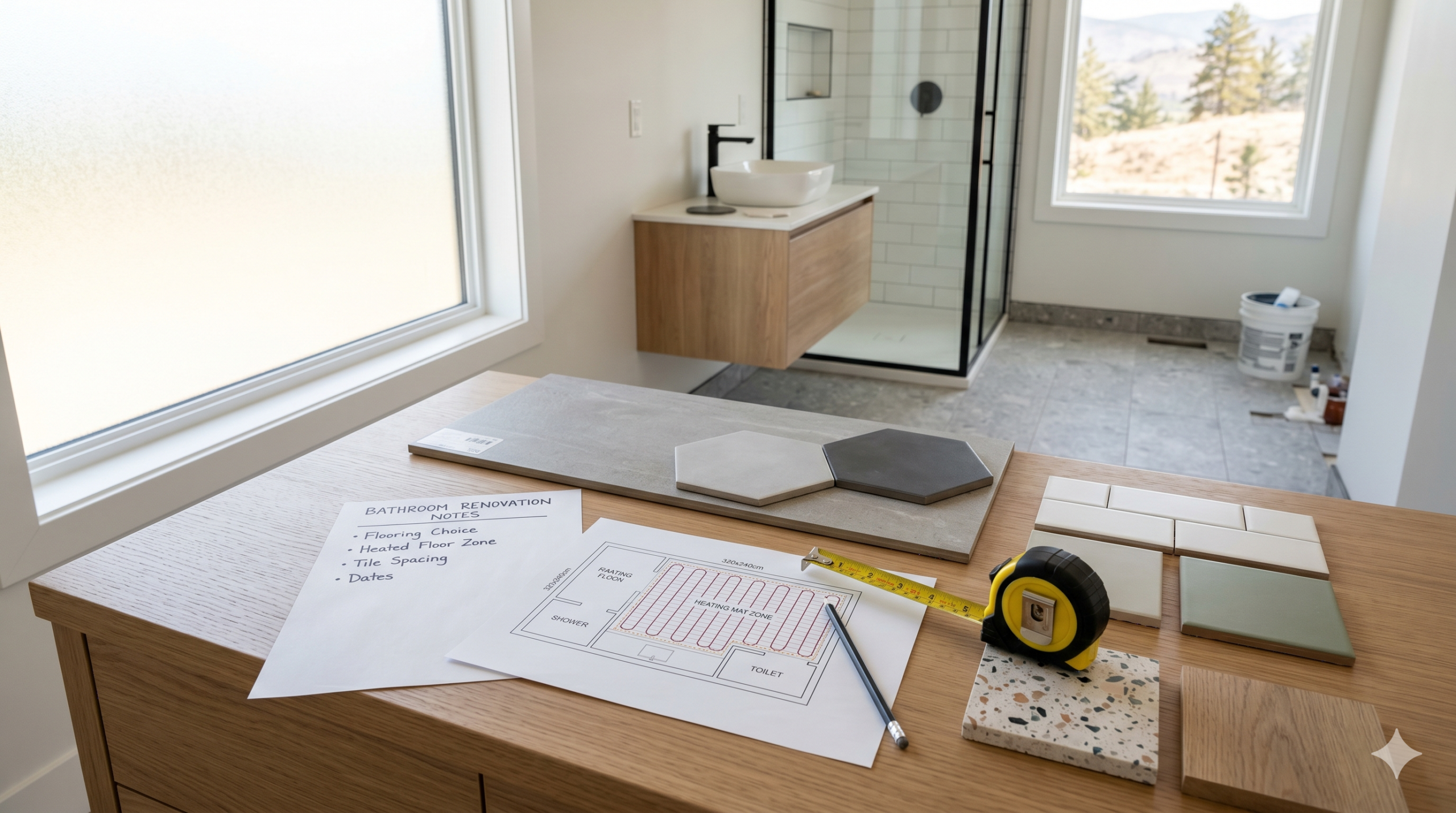 Heated Bathroom Floors Builder Kelowna Floors